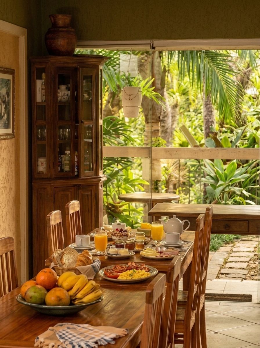 Café da manhã variado